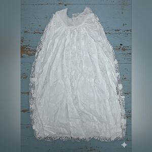 Elana Baldi  White Floral Kids Dress